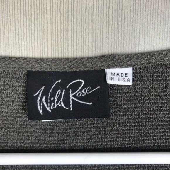 Wild Rose Green Two-Piece Sleeveless Maxi Dress & Short Sleeve Top Set Size XL - Picture 6 of 7